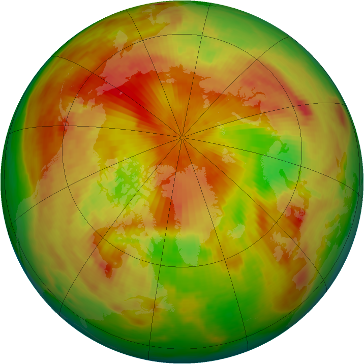 Arctic ozone map for 02 May 1984